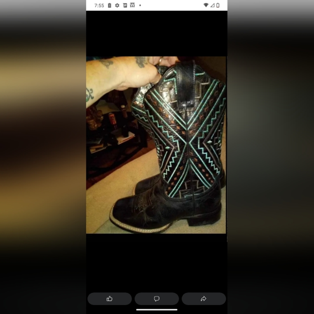 Roper boots 6.5 in women